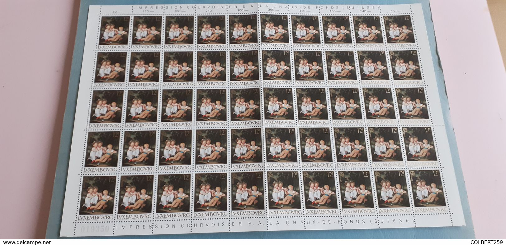 LUXEMBOURG EUROPA 1169/70  NEUFS XX.SUPERBES.¹ - Full Sheets