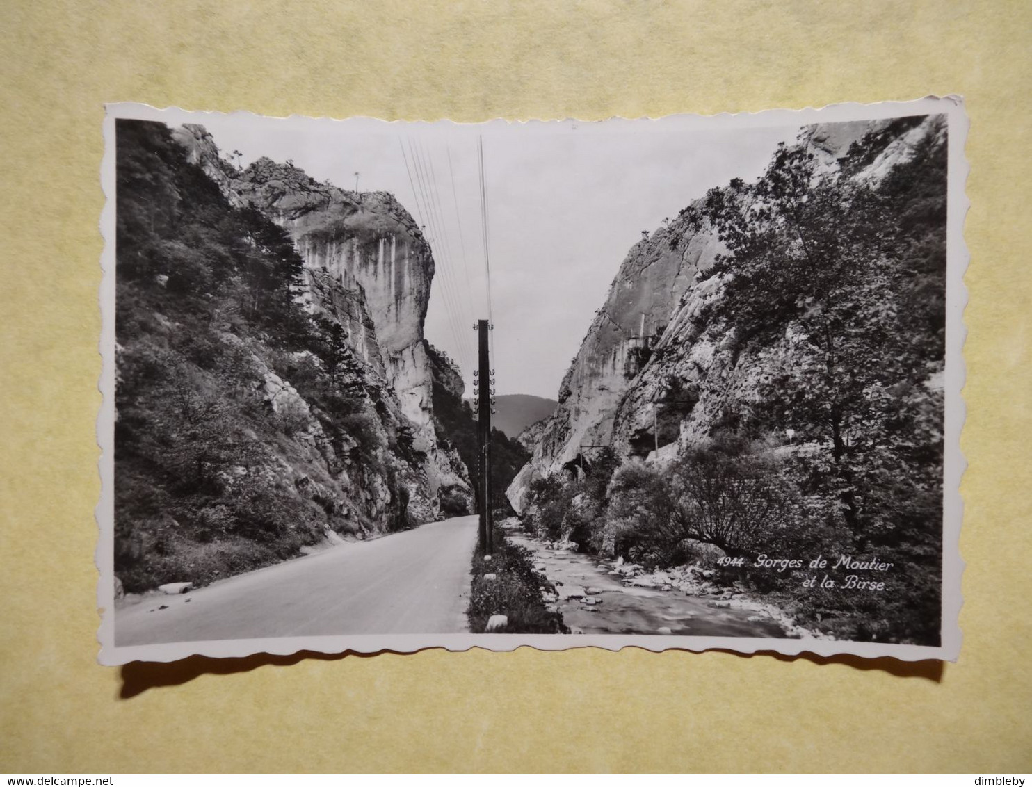 Gorges De Moutier Et La Birse  (6290) - Moutier