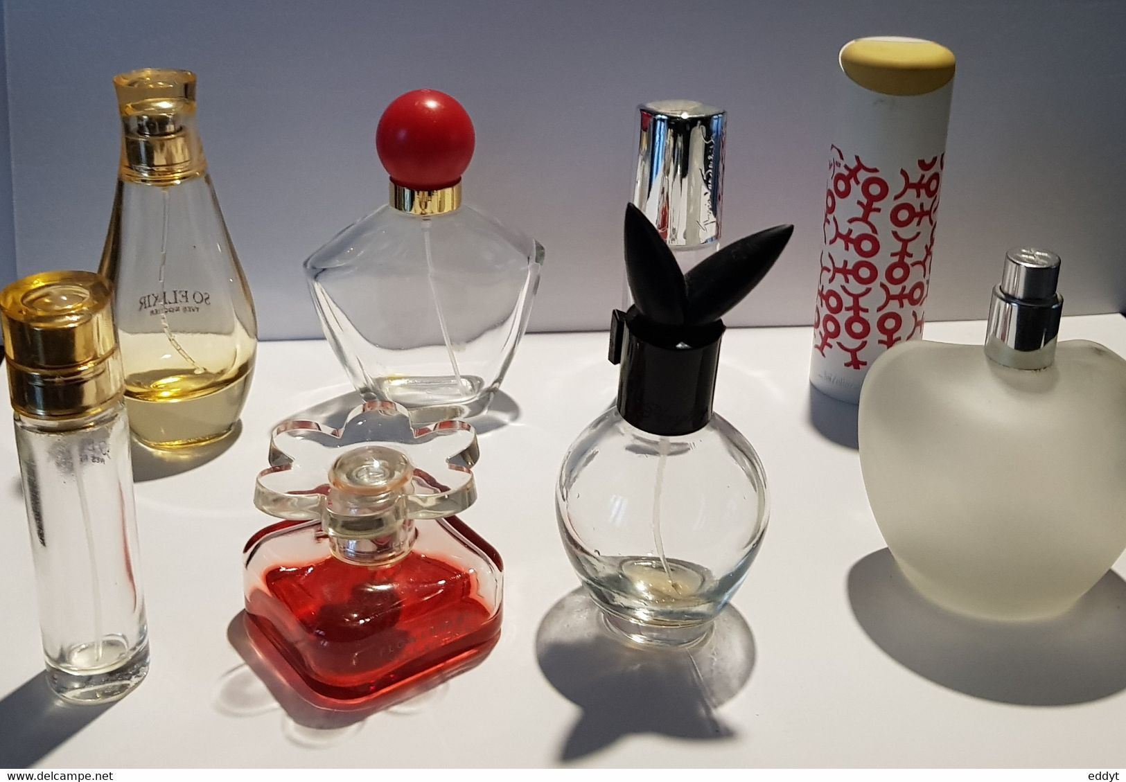 8 Flacons Parfum Vaporisateur  " DIVERS Détailles Sur Demande "  - Flacons Vides Collection - Frascos (vacíos)