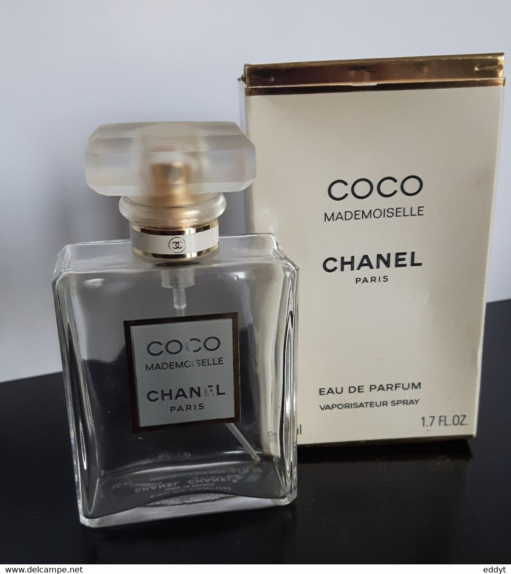 Flacon Parfums Vaporisateur BOITE COCO - CHANEL - 50 Ml  Flacons - Vides Collection Détailles Sur Demande - Flaconi Profumi (vuoti)