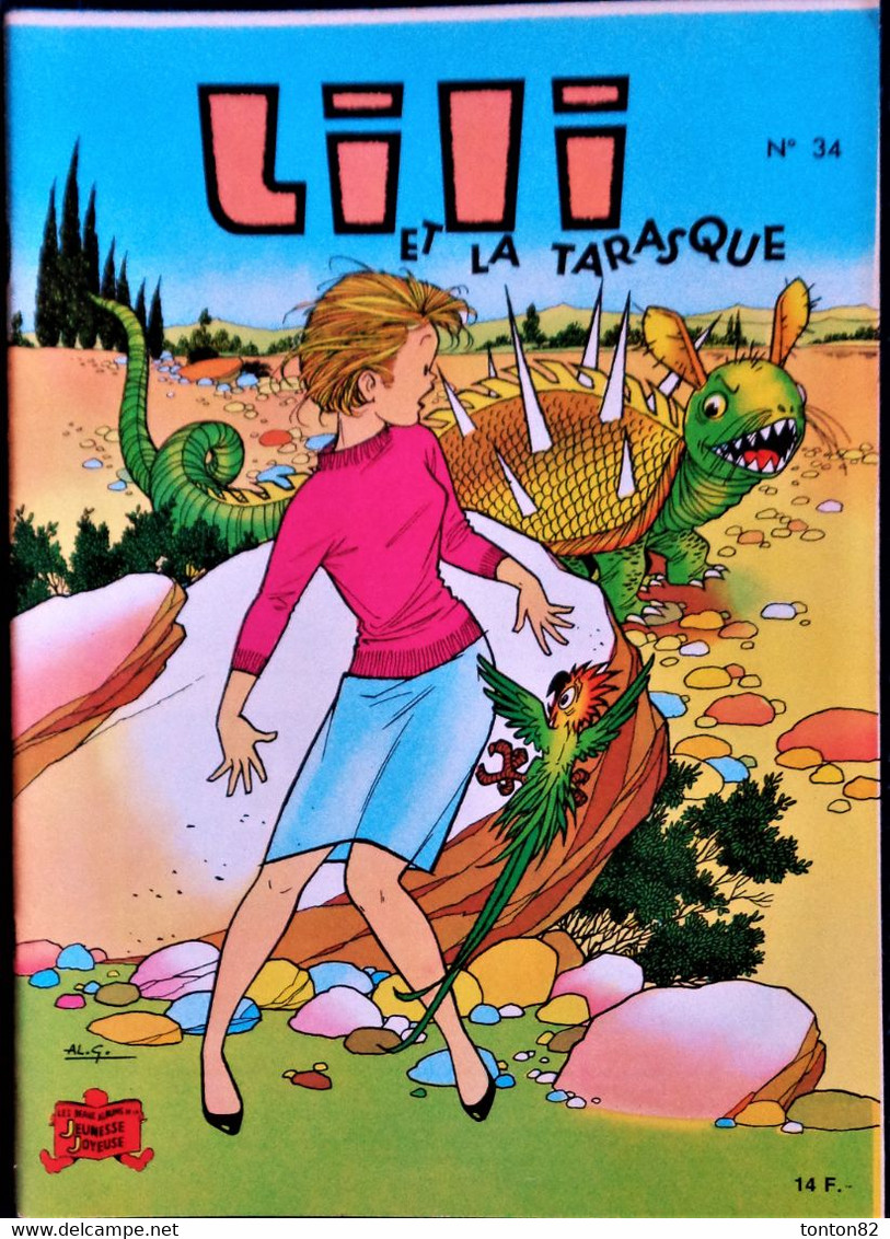 LILI N° 34 - LILI Et La Tarasque - Les Beaux Albums " Jeunesse Joyeuse " -  ( 1988 ) . - Lili L'Espiègle
