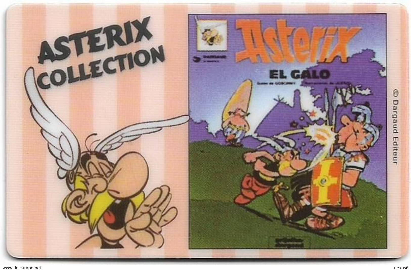 UK - Unicom - Asterix Collection, Asterix El Galo, Fake Prepaid 20Units - [ 8] Firmeneigene Ausgaben