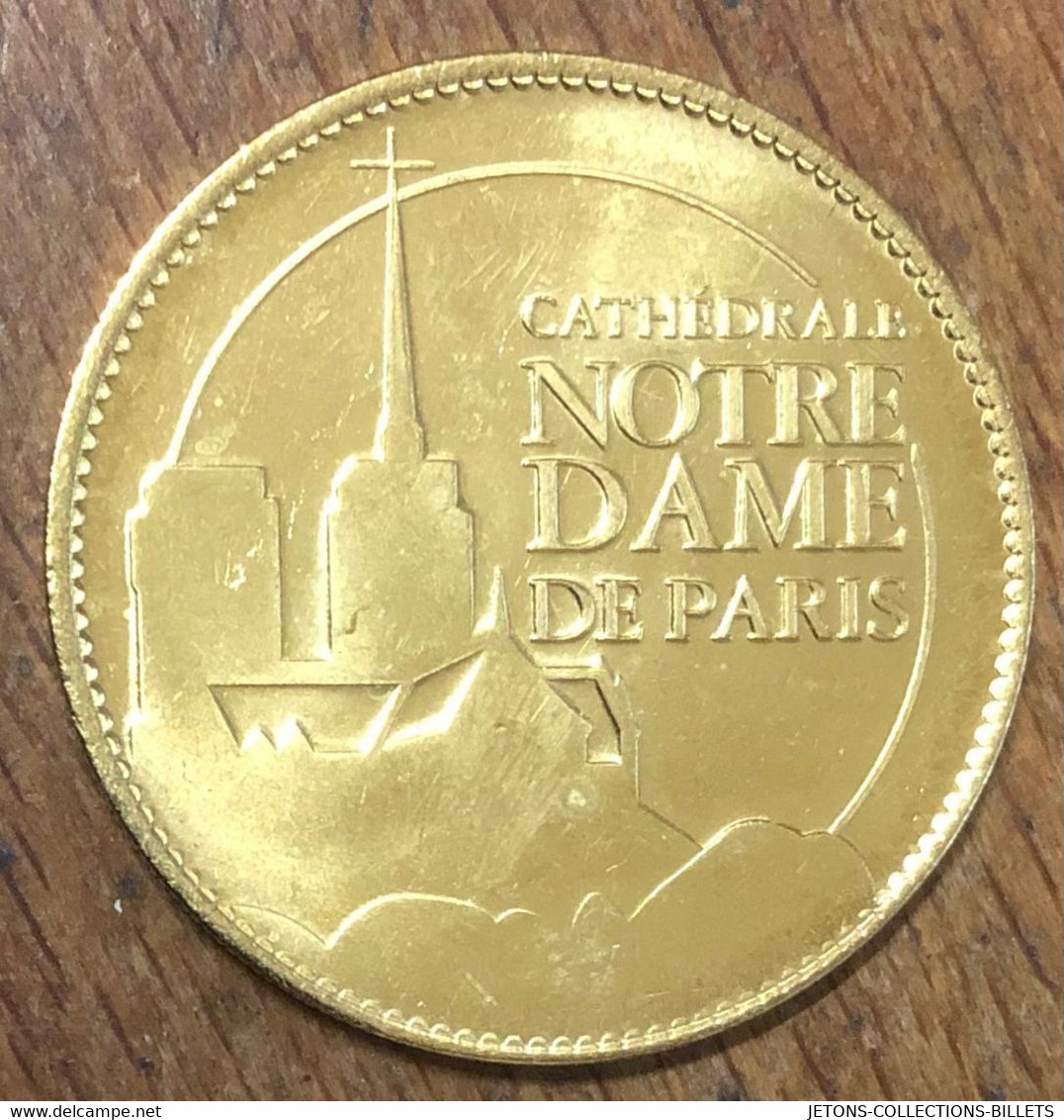 75004 CATHÉDRALE NOTRE-DAME DE PARIS AB 2018 MÉDAILLE ARTHUS BERTRAND JETON TOURISTIQUE MEDALS TOKENS COINS - 2018