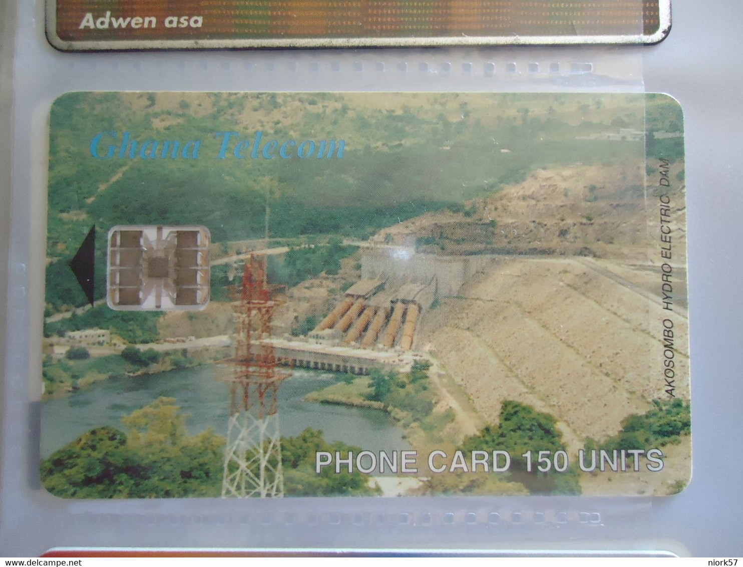 GHANA USED CARDS  DAM - Ghana