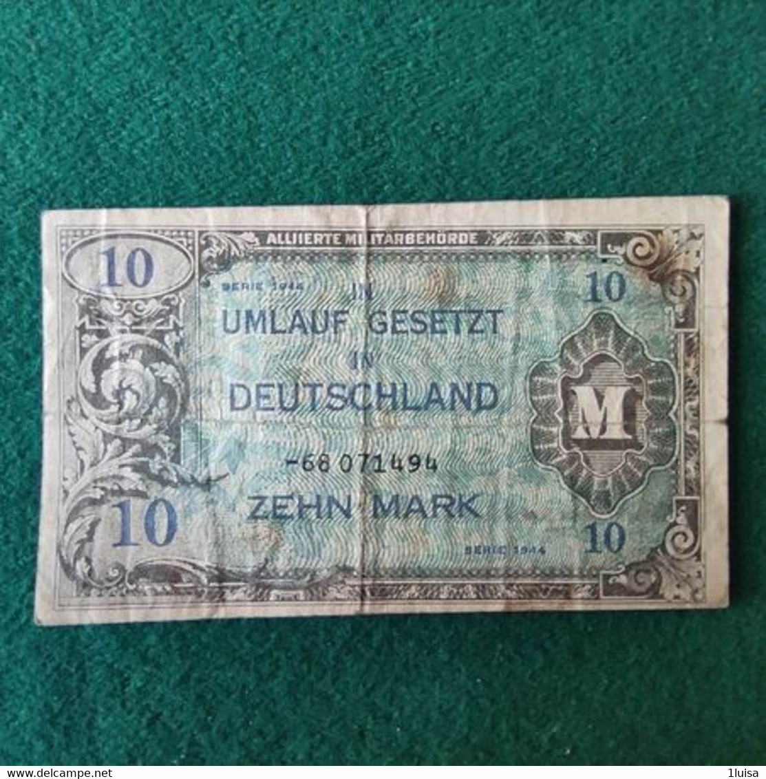 GERMANIA 10 MARK 1944 - 10 Mark