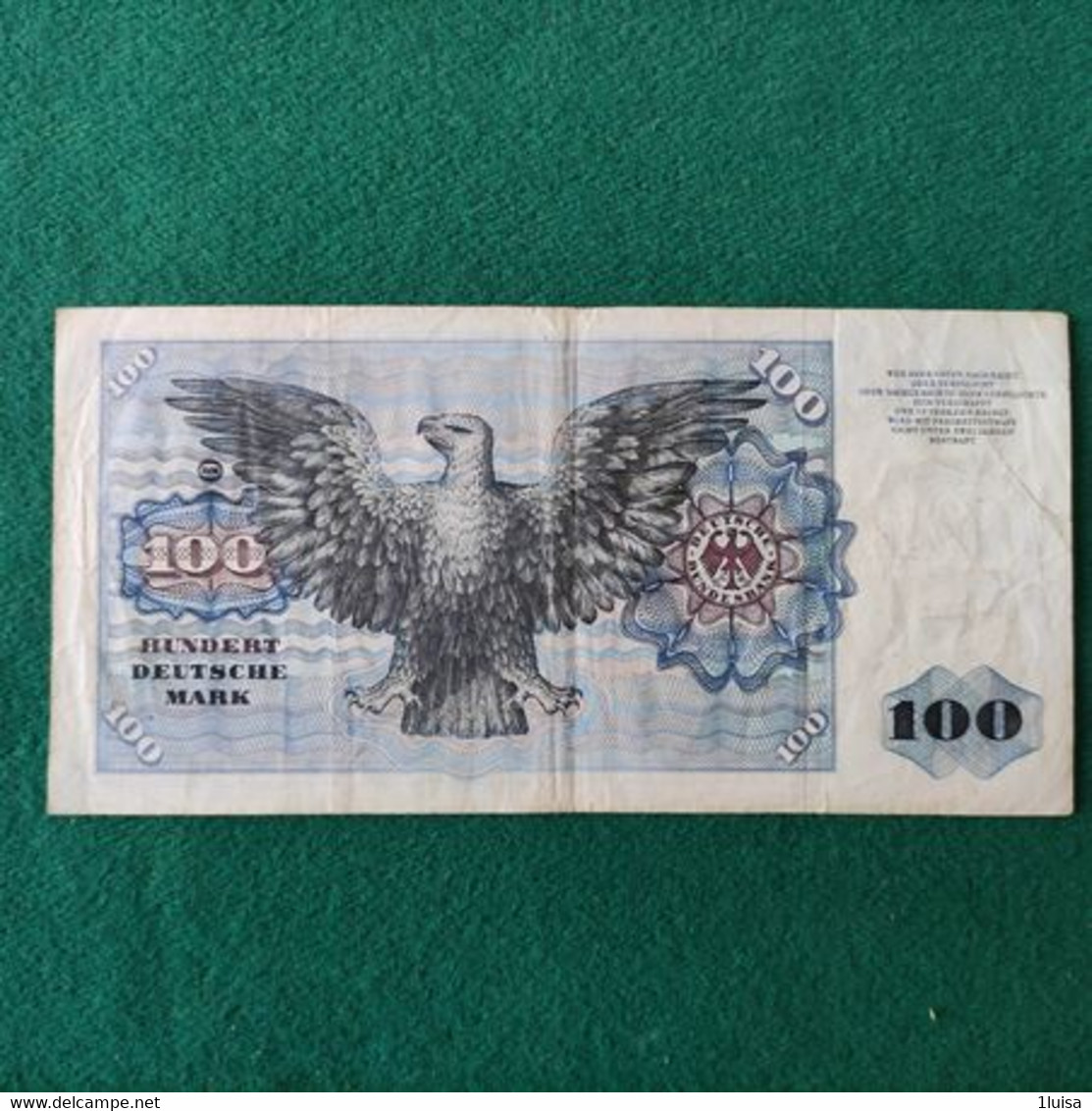 GERMANIA 100 MARK 1970 - 100 Deutsche Mark