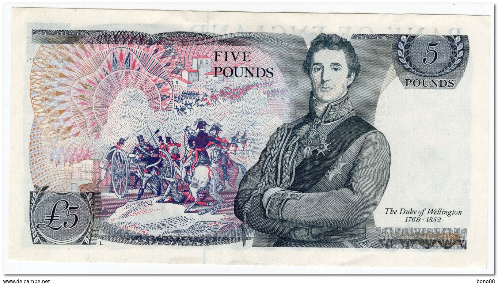 GREAT BRITAIN,5 POUNDS,1980-87,P.378c,XF - 5 Pounds