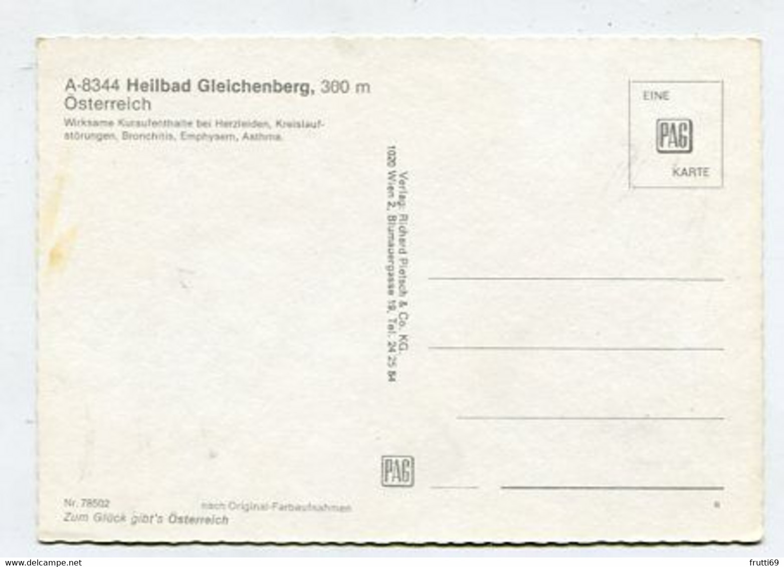 AK 020659 AUSTRIA - Heilbad Gleichenberg - Bad Gleichenberg