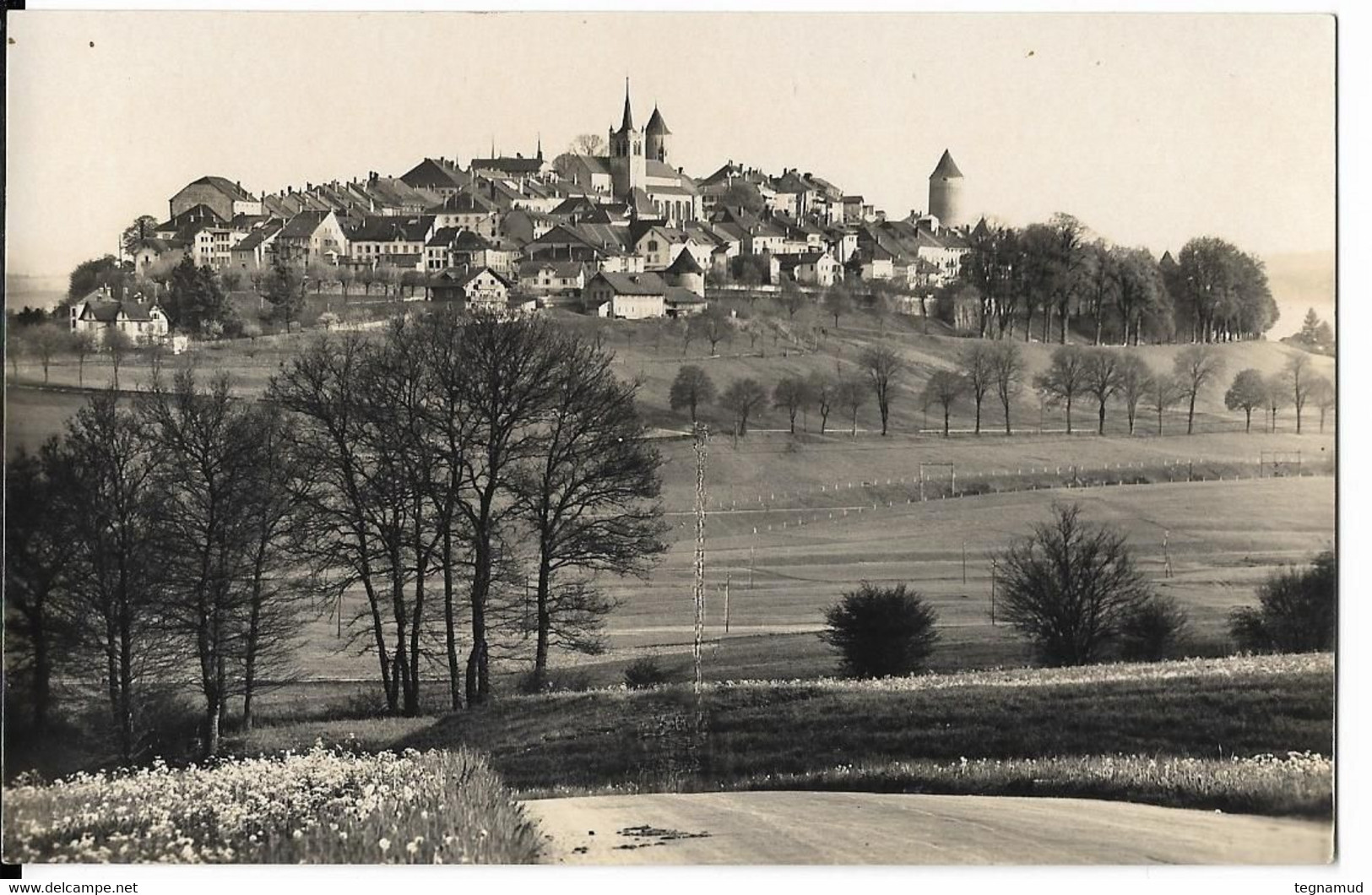 ROMONT - Vue Générale - Carte Photo - Romont