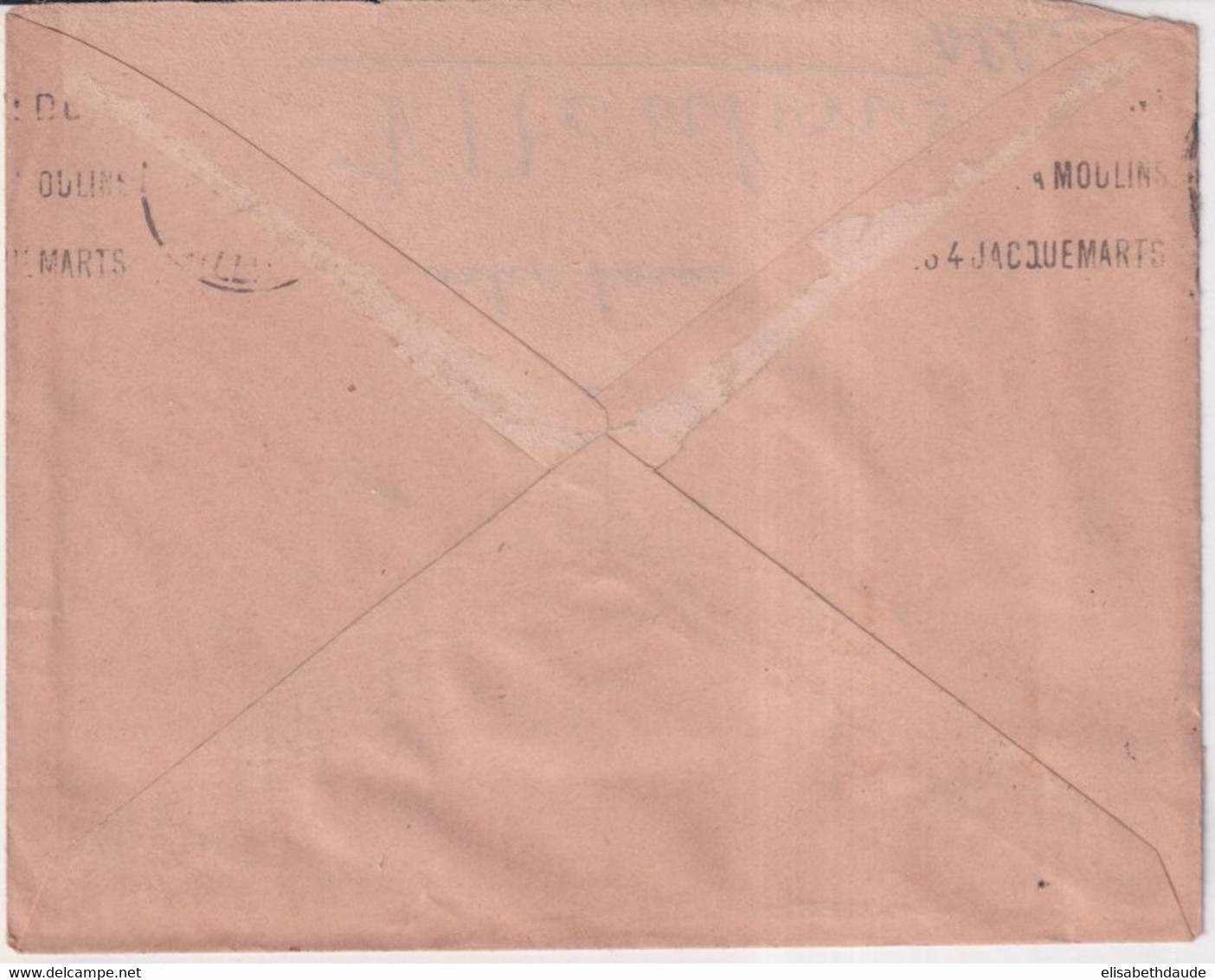 1935 - BANDE PUB "PETROLE HAHN" Sur PAIX Sur ENVELOPPE De TOURNUS (SAONE ET LOIRE) Avec OBLITERATION DAGUIN ! - Lettres & Documents
