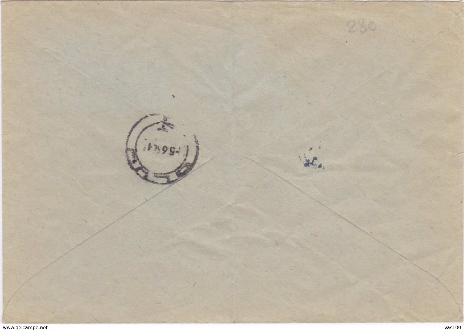 NAVY SOLDIER, INTERNATIONAL DAY OF THE CHILD, STAMPS ON REGISTERED COVER, 1956, ROMANIA - Covers & Documents