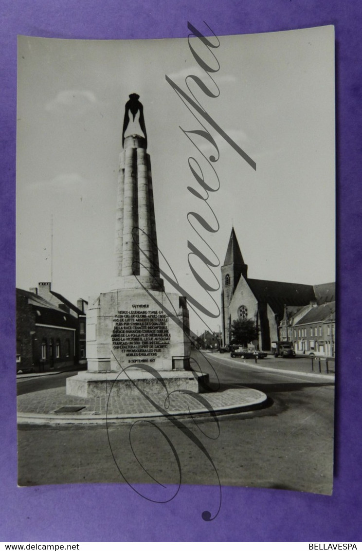 Poelkapelle. Monument Guynemer 1914-1918  >11 September 1917 - Langemark-Poelkapelle