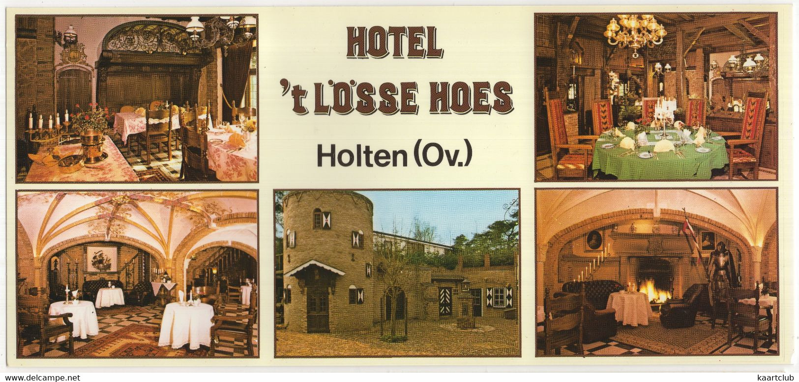 Holten - Hotel 't Lösse Hoes', Holterbergweg 14 - (Ov., Nederland) - (Lange Ansichtkaart: 22 Cm X 10.3 Cm) - Holten