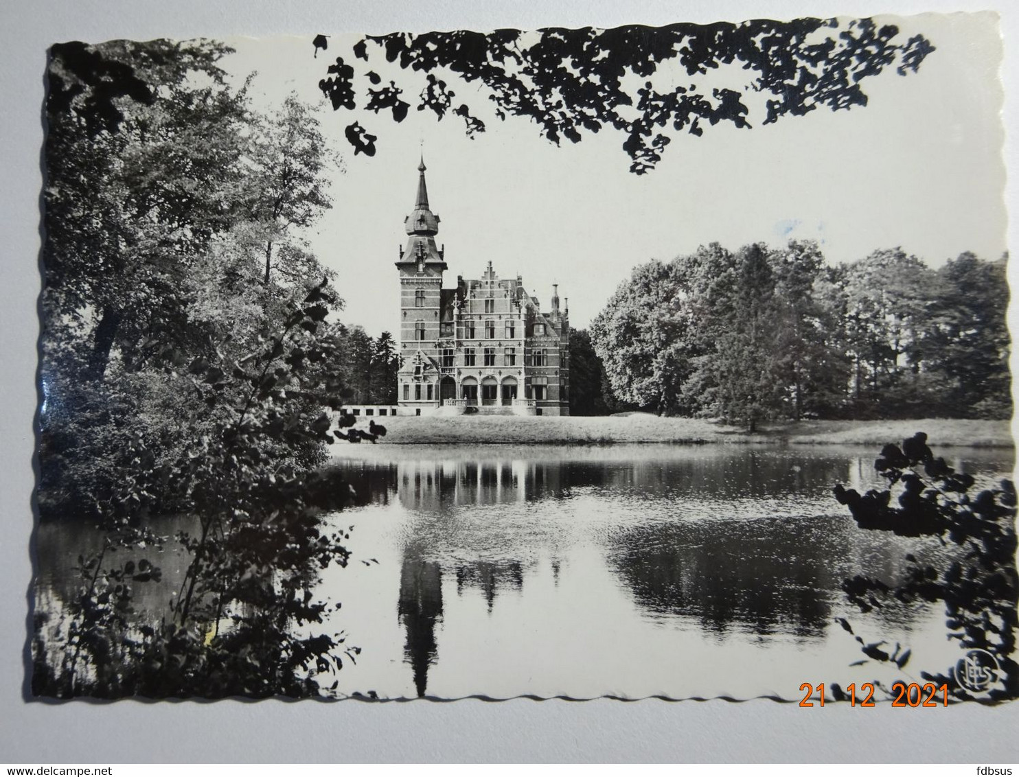 1970 Retie Herstellingsoord LEVENSLUST - Kasteel Voorgevel Chateau Façade Naar Beveren - Zie Scan Voor Zegels En Eventue - Retie