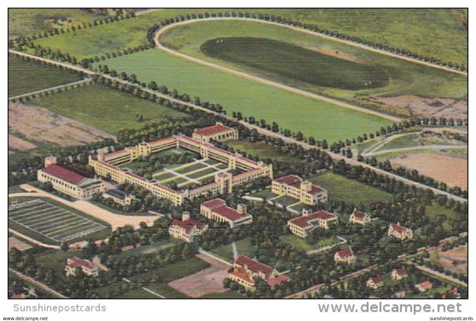 Air View New Mexico Military Institute Roswell New Mexico - Roswell