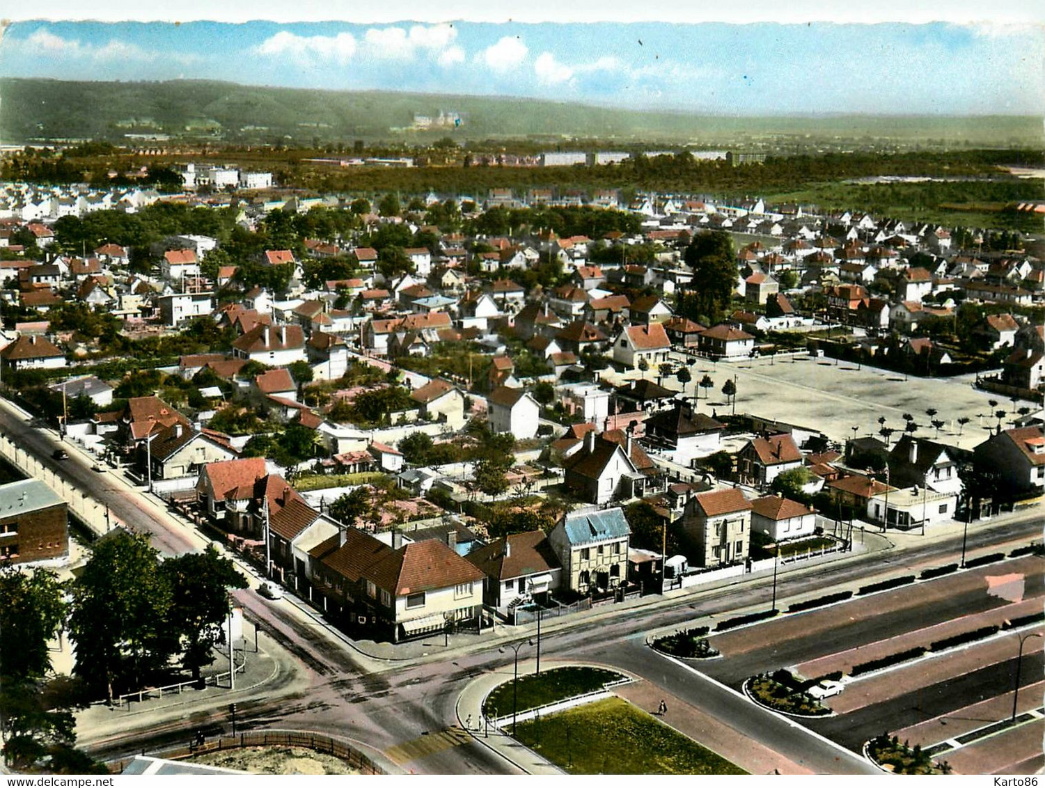 St étienne Du Rouvray * Vue Aérienne Sur Le Village - Saint Etienne Du Rouvray