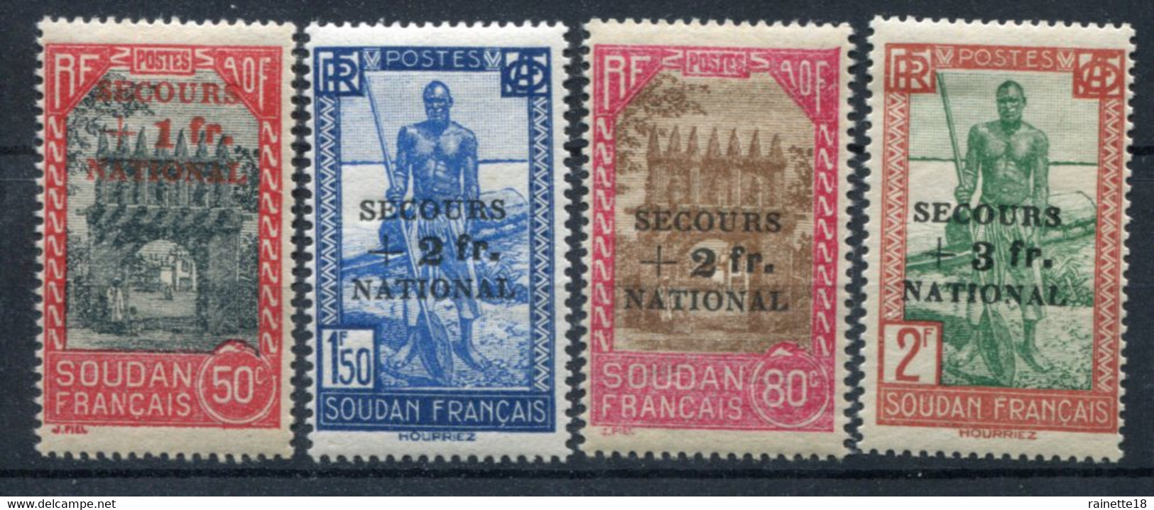 Soudan        125/128 * - Unused Stamps