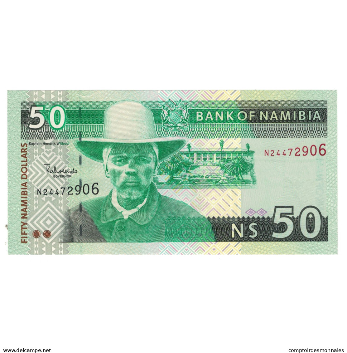 Billet, Namibia, 50 Namibia Dollars, KM:2a, NEUF - Namibië