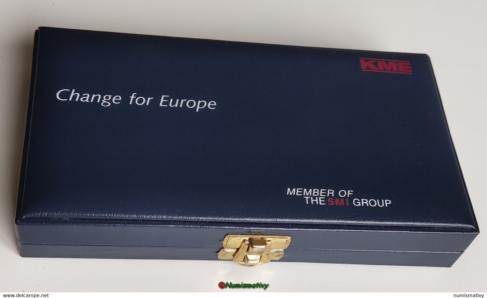 Coffret KME Coffret De Présentation De Flan Vierge EURO € échantillon Commercial - Variétés Et Curiosités