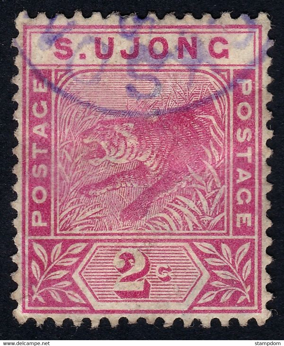 SUNGEI UJONG 1891 2c Sc#31 USED @P662 - Negri Sembilan