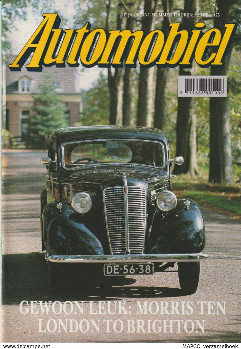 Het AUTOMOBIEL 126 1990: Morris-cadillac-lancia-schlumpf-austin-renault 16 - Auto/moto