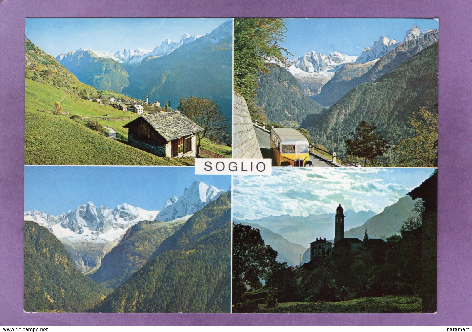 GR SOGLIO Blick Auf Bondascagruppe - Soglio