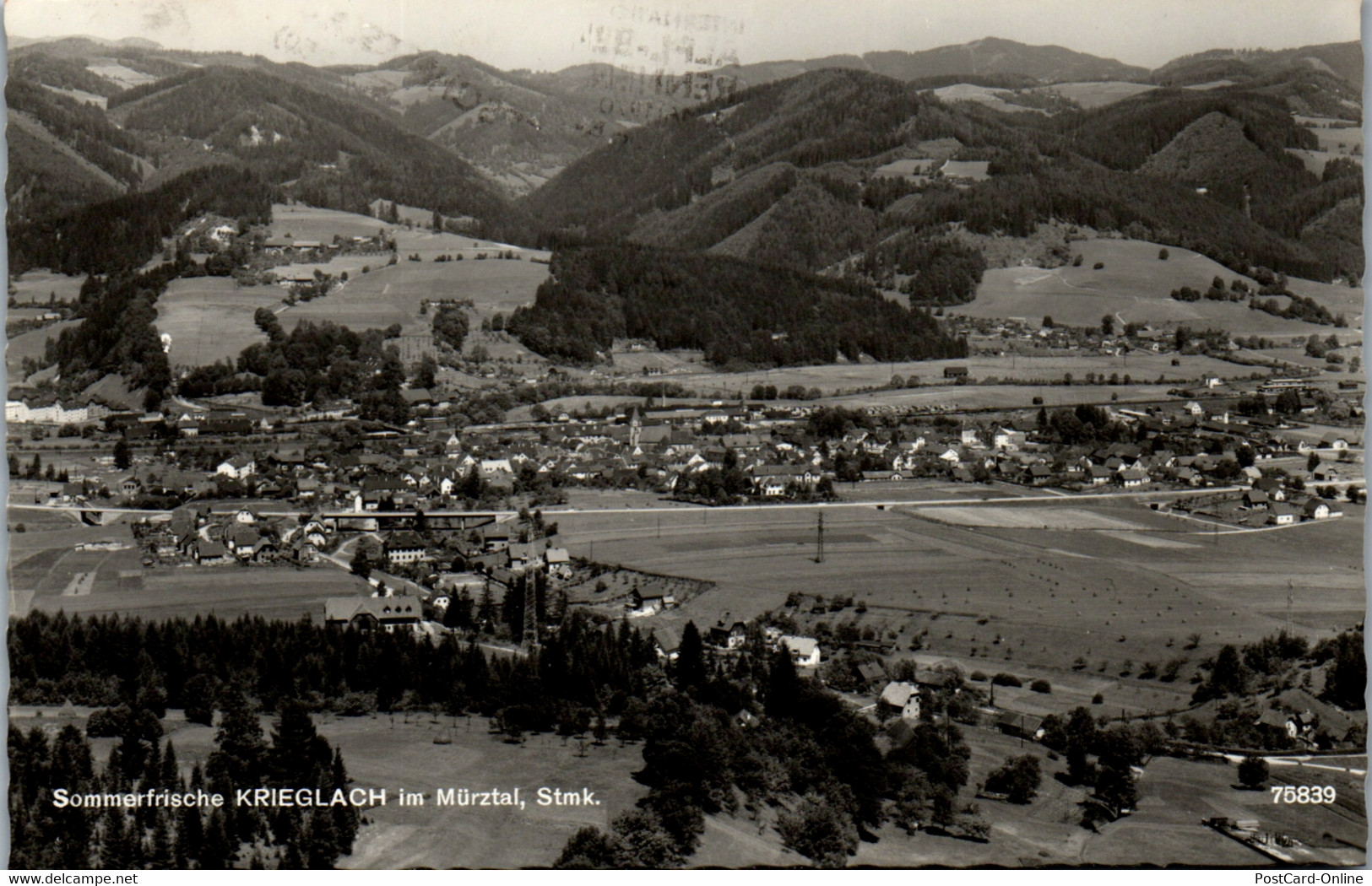 23545 - Steiermark - Krieglach Im Mürztal , Panorama - Gelaufen 1970 - Krieglach