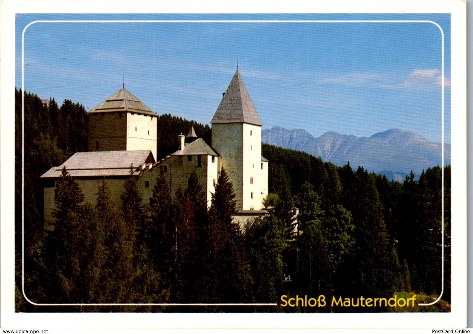 23831 - Salzburg - Mauterndorf , Schloß Mauterndorf , Lungau - Gelaufen 1993 - Mauterndorf