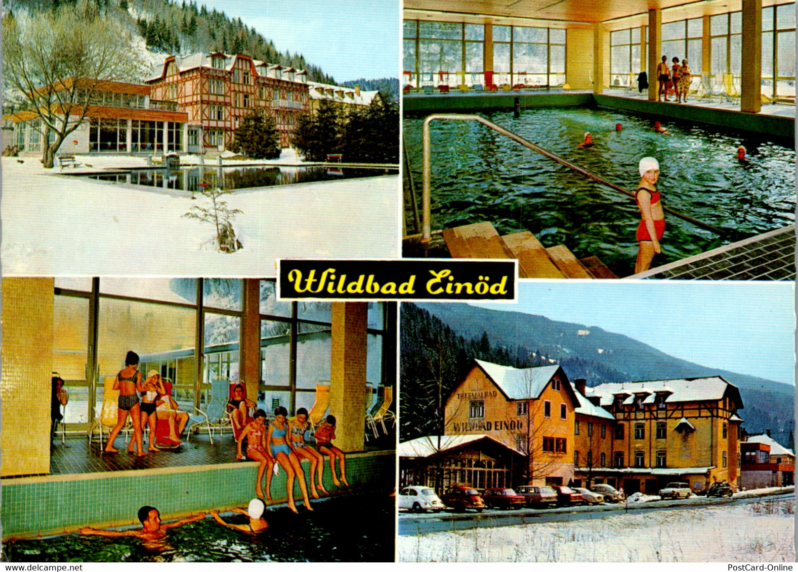 23924 - Steiermark - Wildbad Einöd , Thermalbad - Gelaufen 1971 - Neumarkt