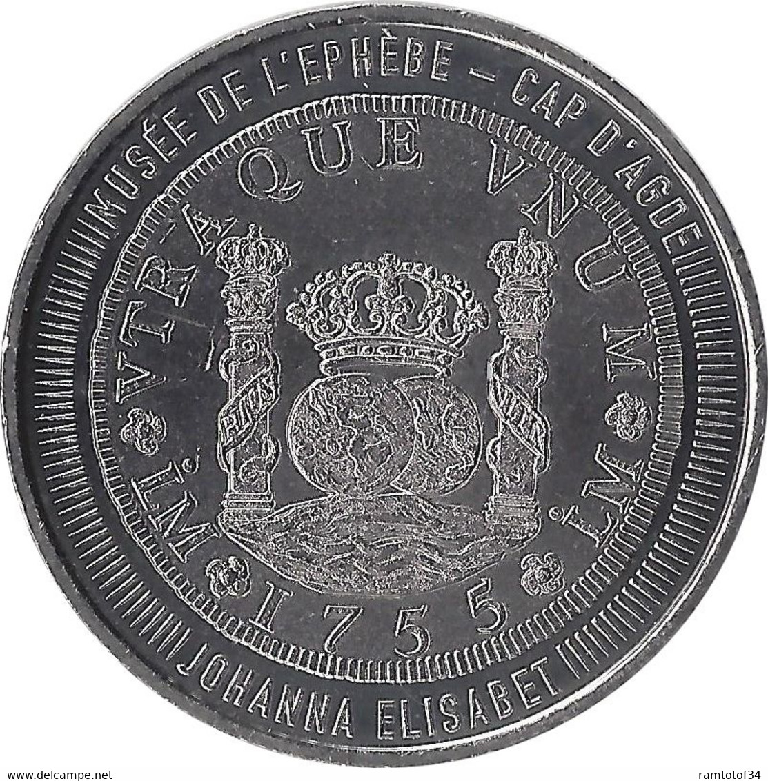 2019 MDP390 - LE CAP D'AGDE - Musée De L'éphèbe (le Trésor De La Reine Elisabeth) / MONNAIE DE PARIS - 2019