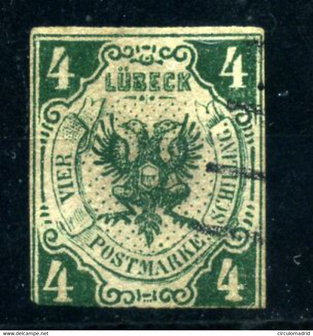 Lubeck Nº 5. Año 1859 - Luebeck