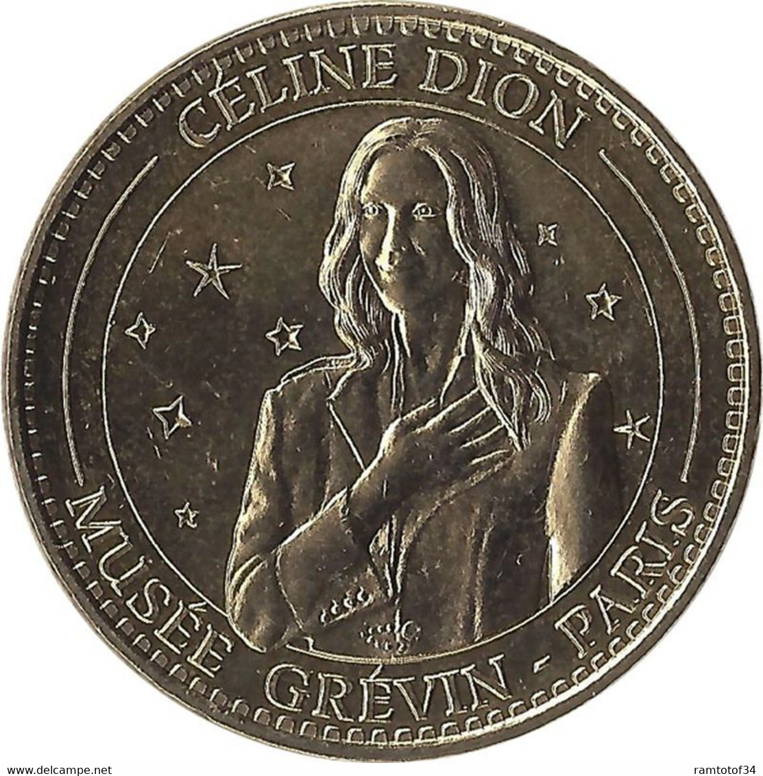 2017 MDP154 - PARIS - Musée Grévin 3 (Céline Dion) / MONNAIE DE PARIS - 2017