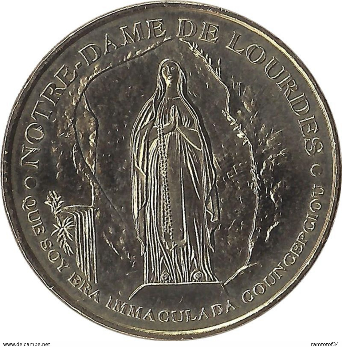 2004 MDP160 - LOURDES 7 - Sainte Bernadette / MONNAIE DE PARIS - 2004