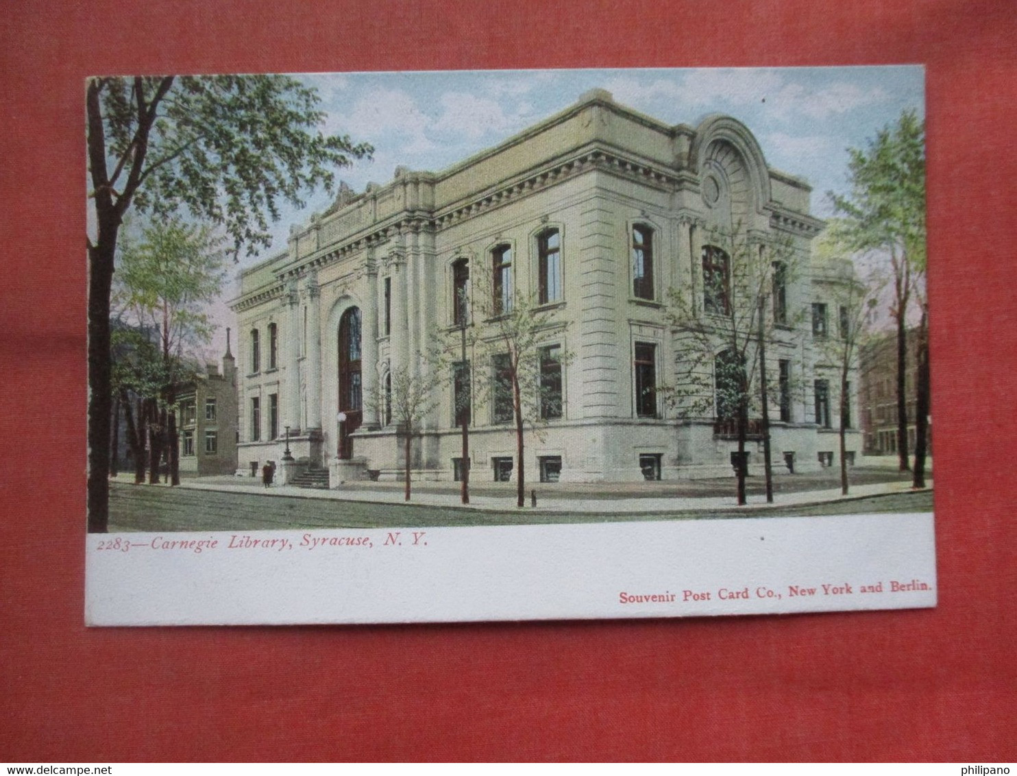 Carnegie Library Syracuse - New York   Ref 5377 - Syracuse