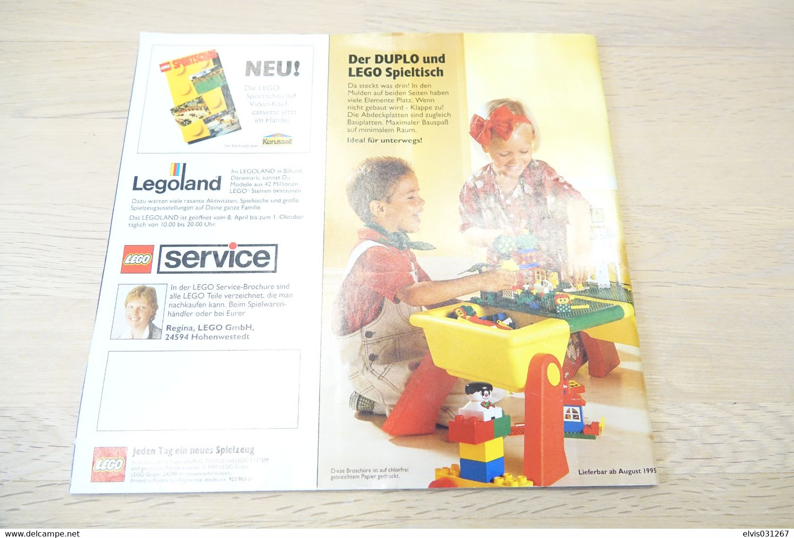 LEGO - CATALOG 1995 Large German (923.963-D) - Original Lego 1995 - Vintage - - Catalogi