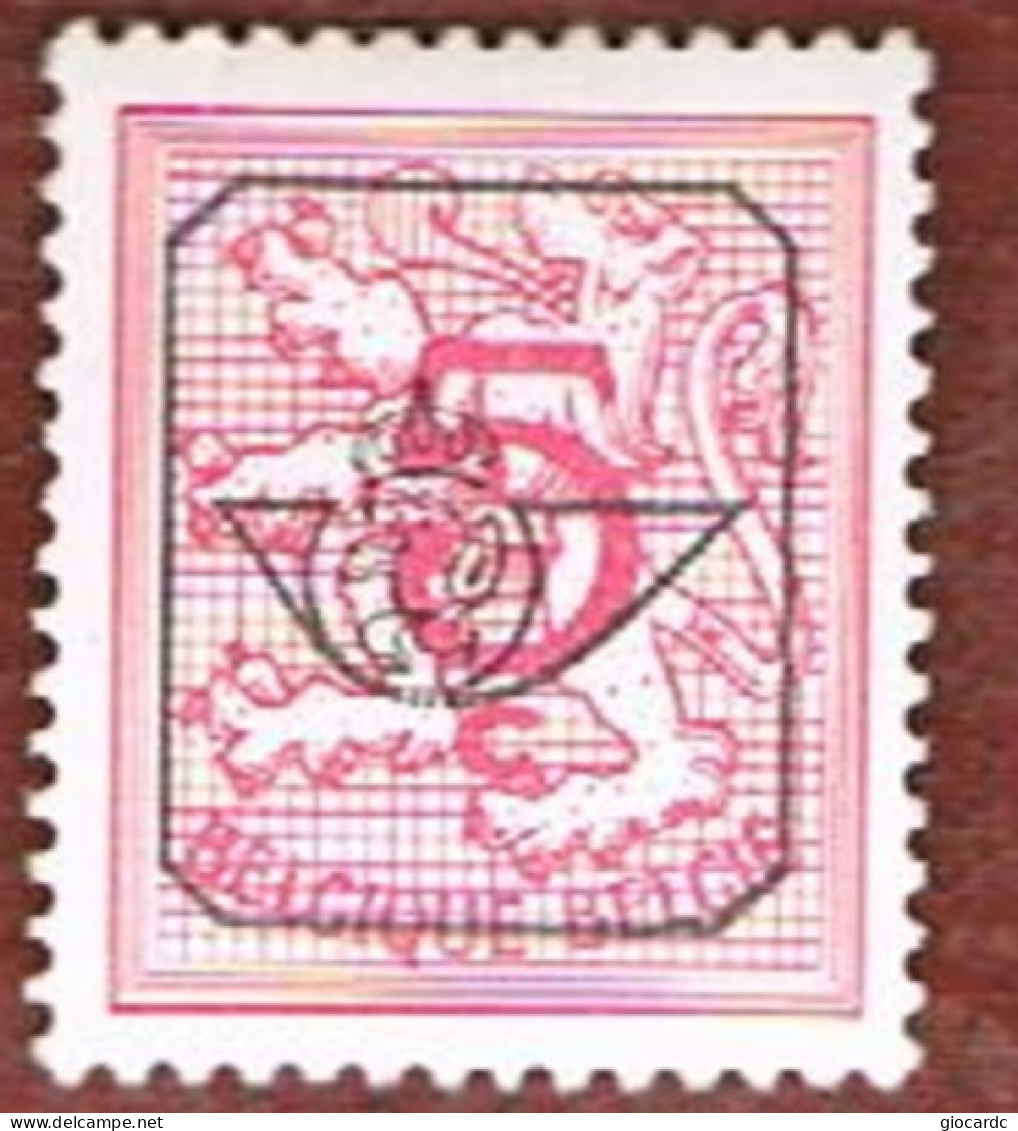 BELGIO (BELGIUM) -  1980 HERALDIC LION   (PRE CANCELED)  -  USED - Typos 1967-85 (Lion Et Banderole)