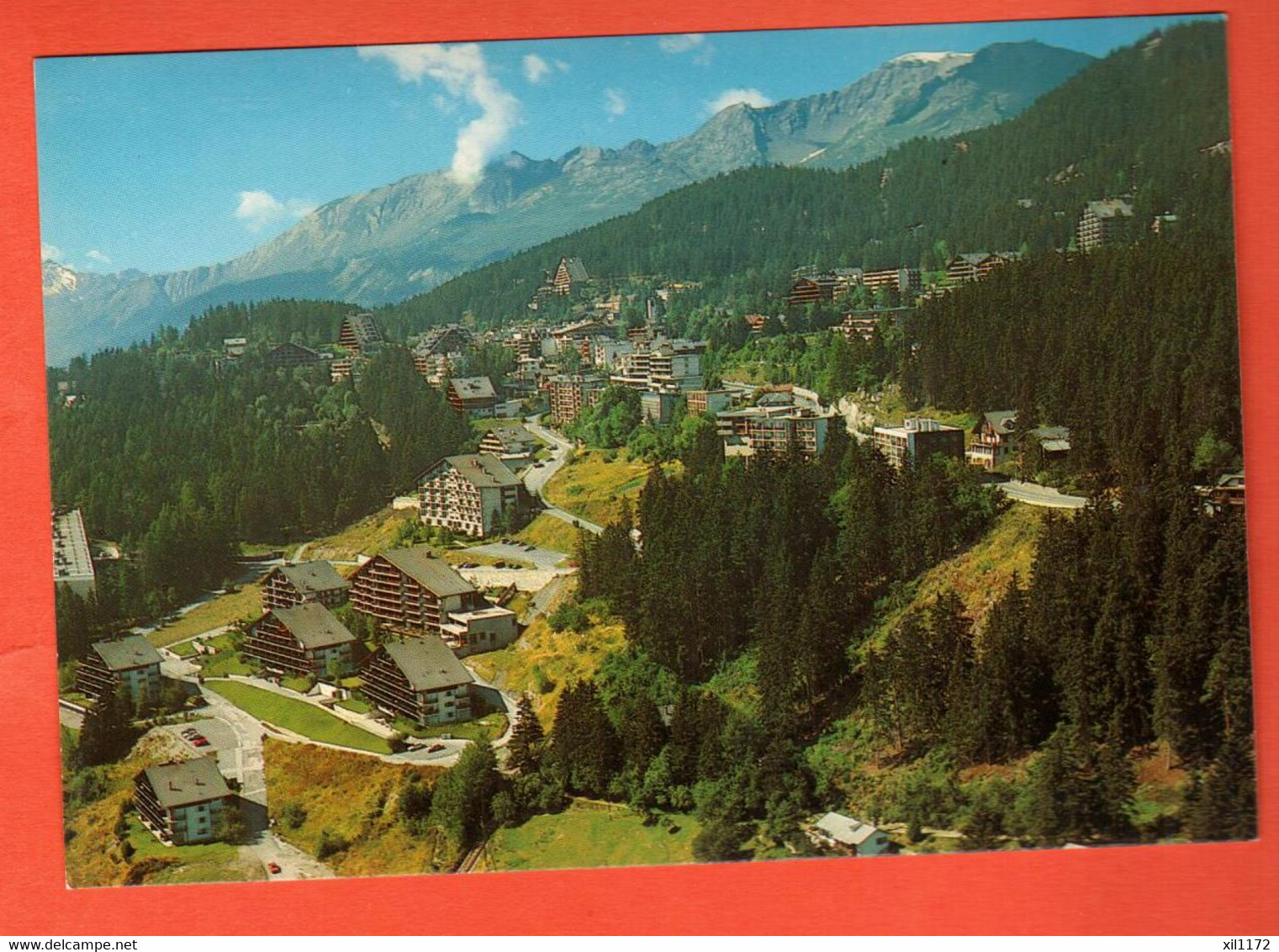 QAD-03  Crans-Montana Perrochet 7712 Grand Format Non Circulé - Crans-Montana