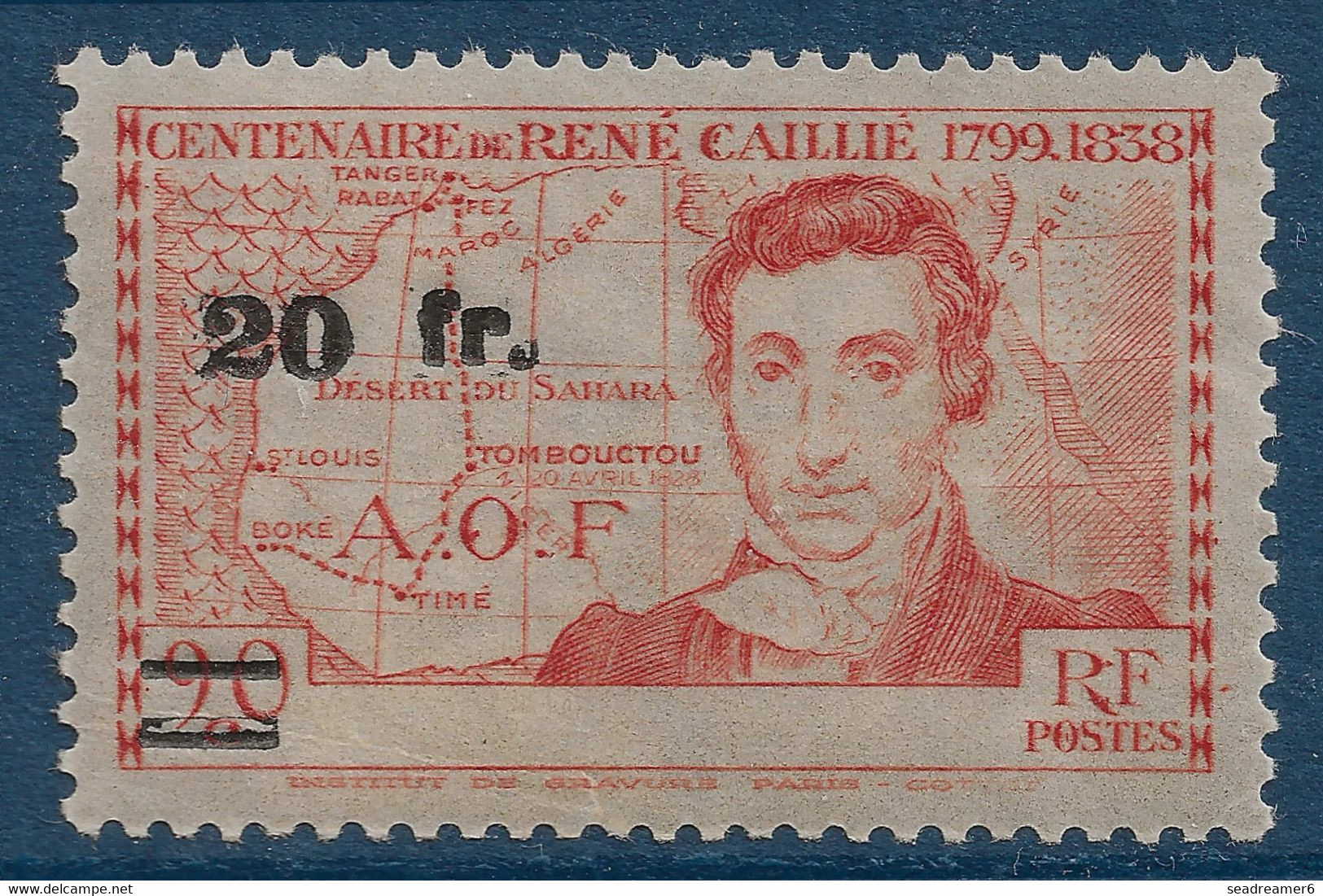 France Colonies Senegal N°196a(  ) Variété Sans La Légende Senegal - Nuevos