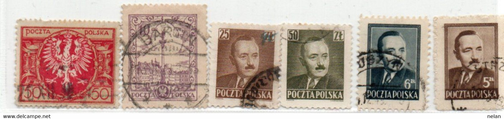 FRANCOBOLLI - LOTTO MISTO -POLONIA - POLSKA - Collections