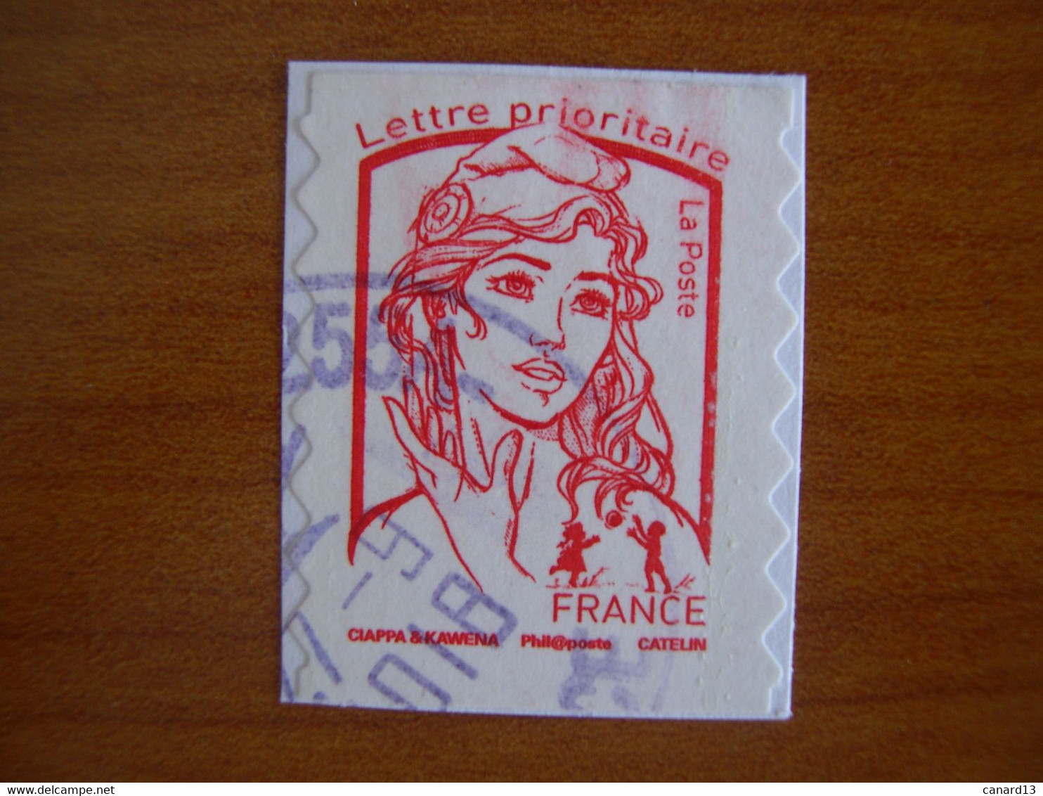 France  Obl   N° 1214 Tache Rouge - Oblitérés