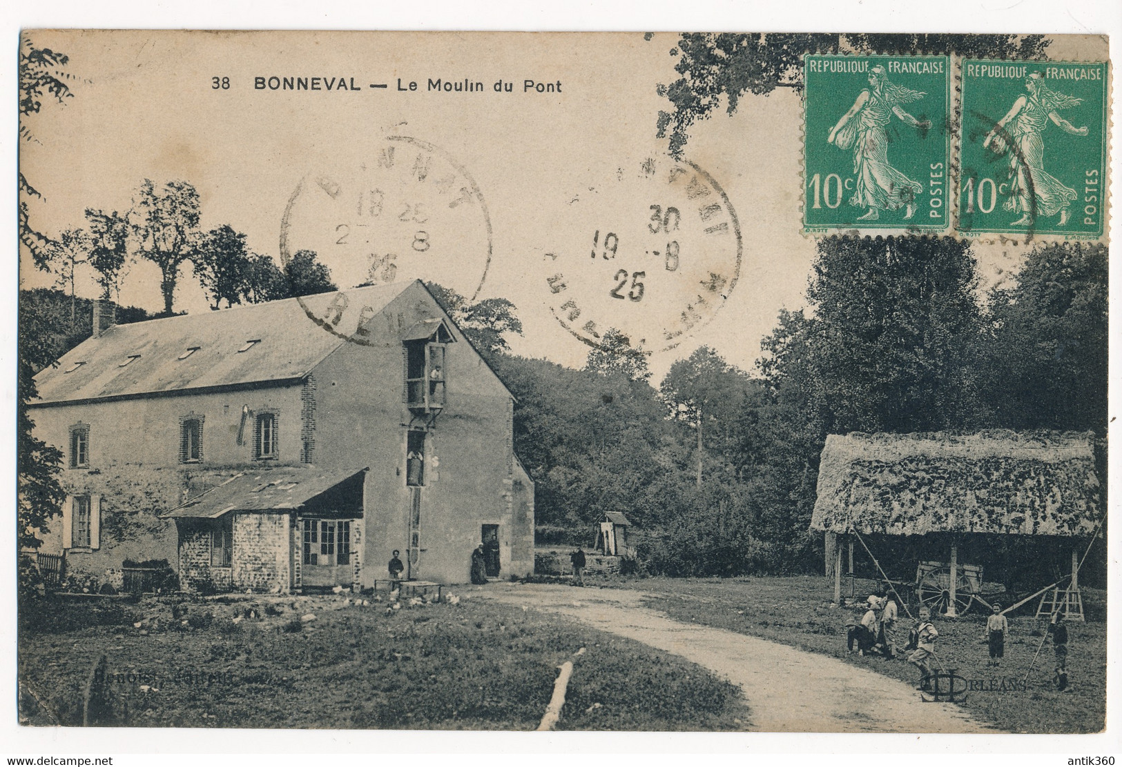 CPA 28 BONNEVAL Le Moulin Du Pont - Bonneval