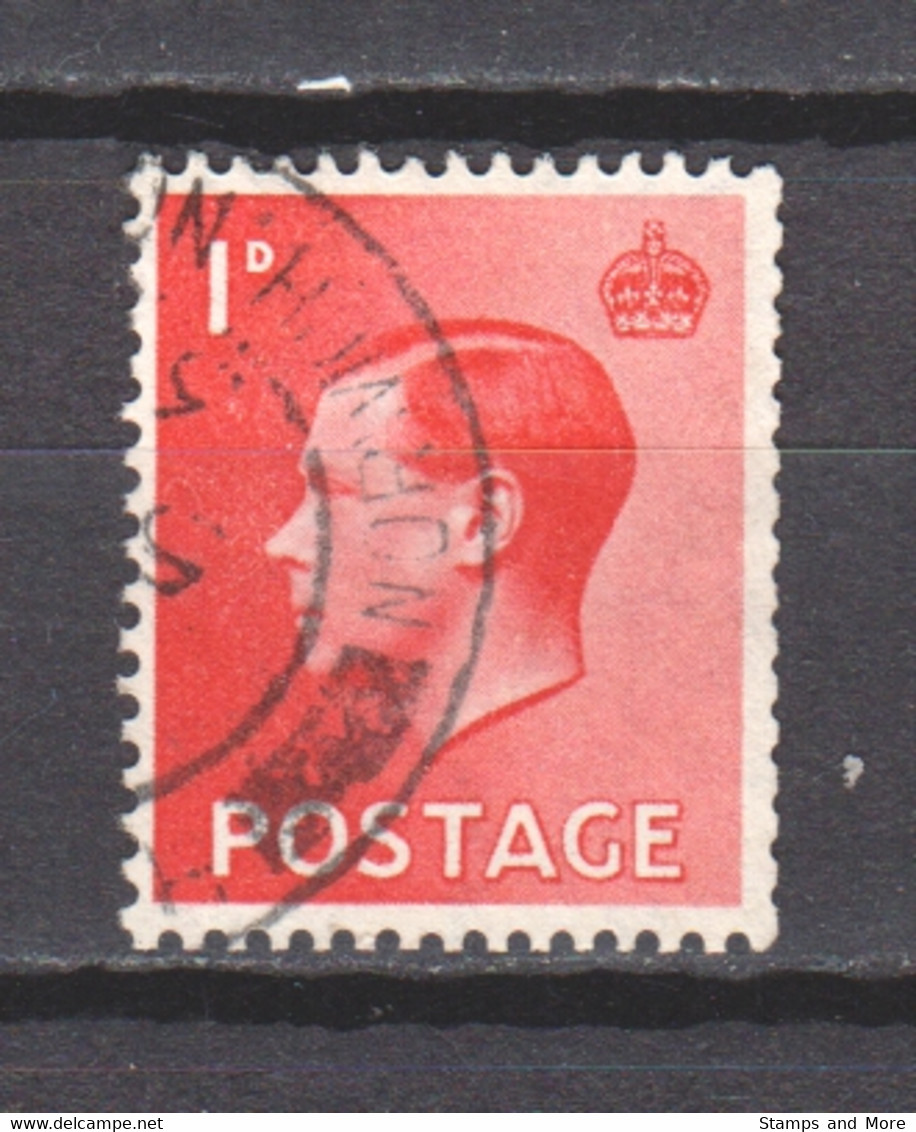 Great Britain 1936 Mi 194Z Canceled - Gebraucht