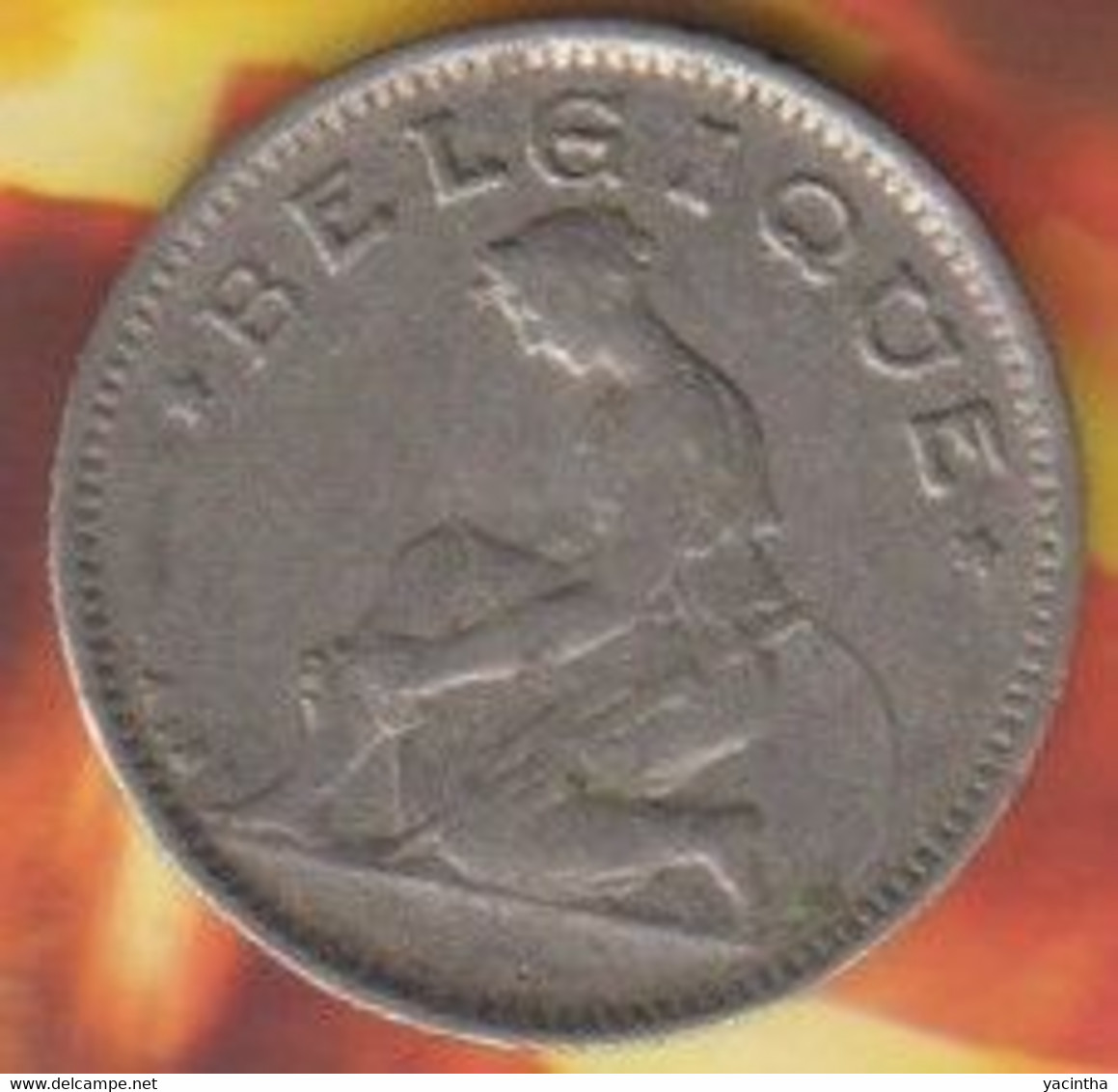 @Y@  België   50 Centiem   1927     (4907) - 5 Cents