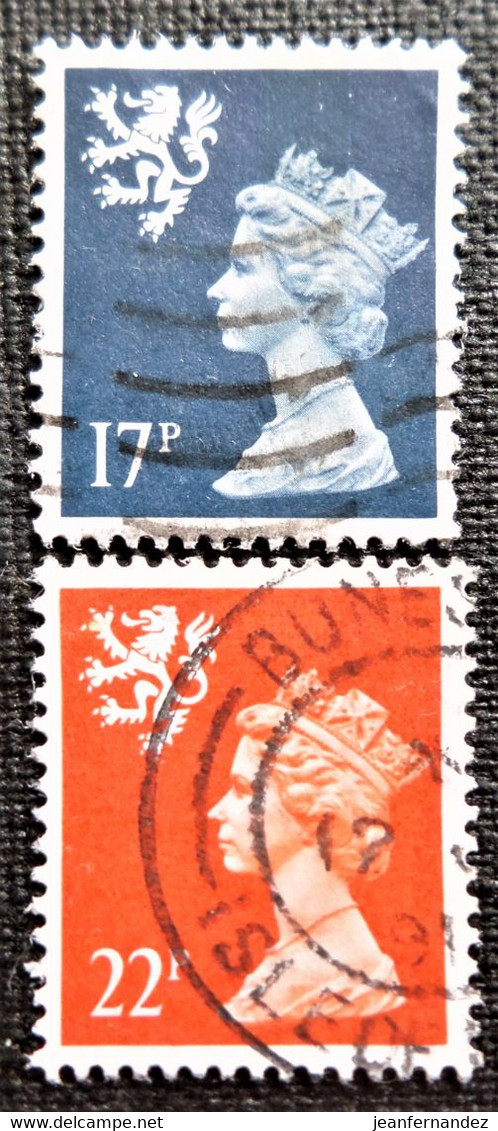 Timbres De Grande Bretagne Y&T N° 1499 Et 1502 - Unclassified