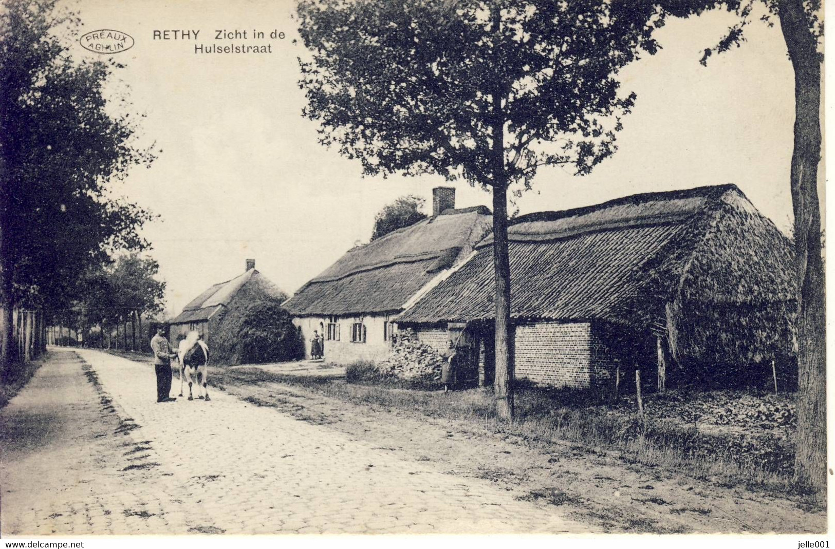 Rethy Retie Zicht In De Hulselstraat Zeldzaam! Foto Meuleman, Rethy - Retie