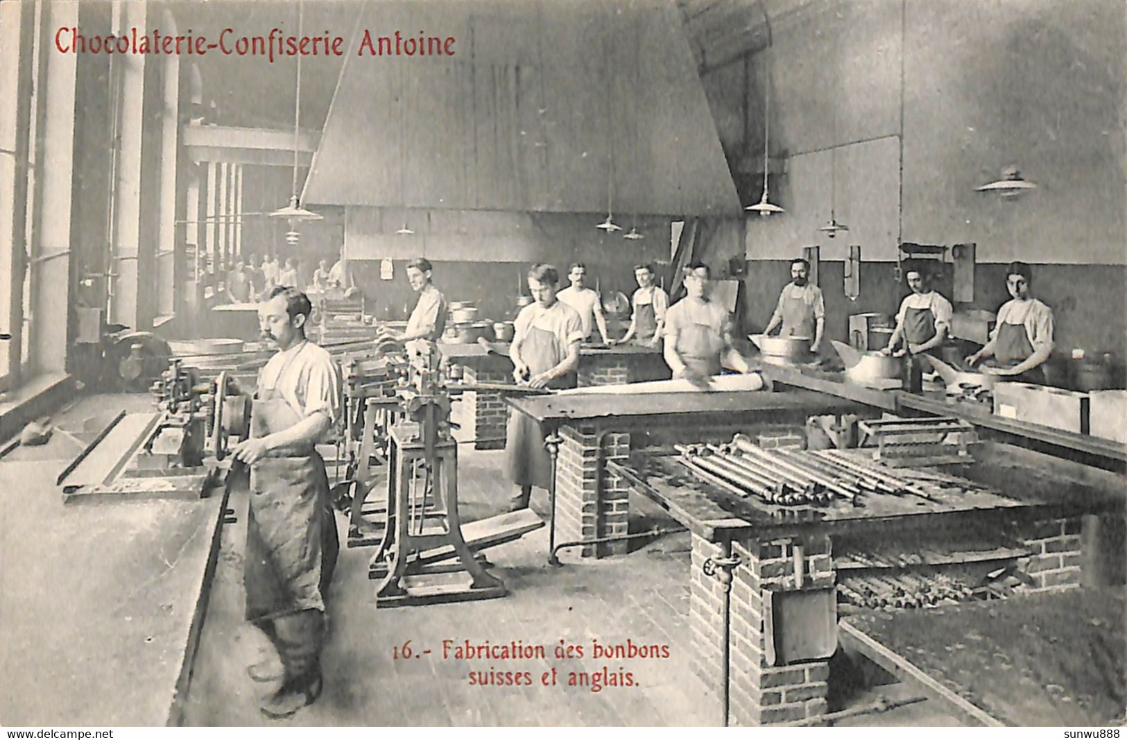 Chocolaterie Confiserie Antoine - Fabrication Des Bonbons (animée) - Ixelles - Elsene