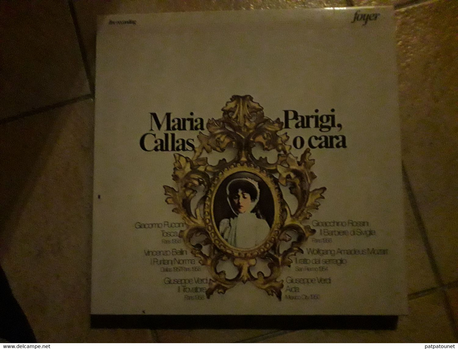 Coffret Maria Callas Parigi, O Cara Comprenant 2 Disques - Collezioni