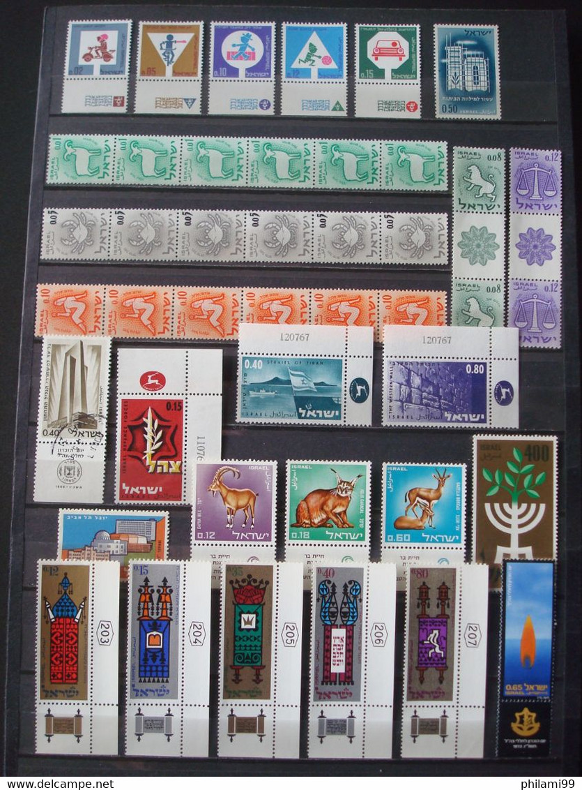 ISRAEL MNH** + USED 3 SCANS - Collections, Lots & Séries