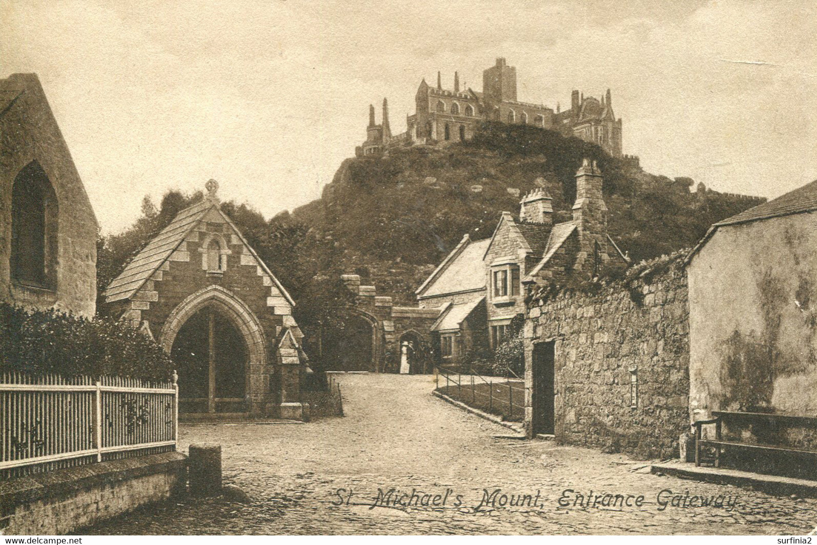 CORNWALL - ST MICHAEL'S MOUNT - ENTRANCE GATEWAY Co1126 - St Michael's Mount