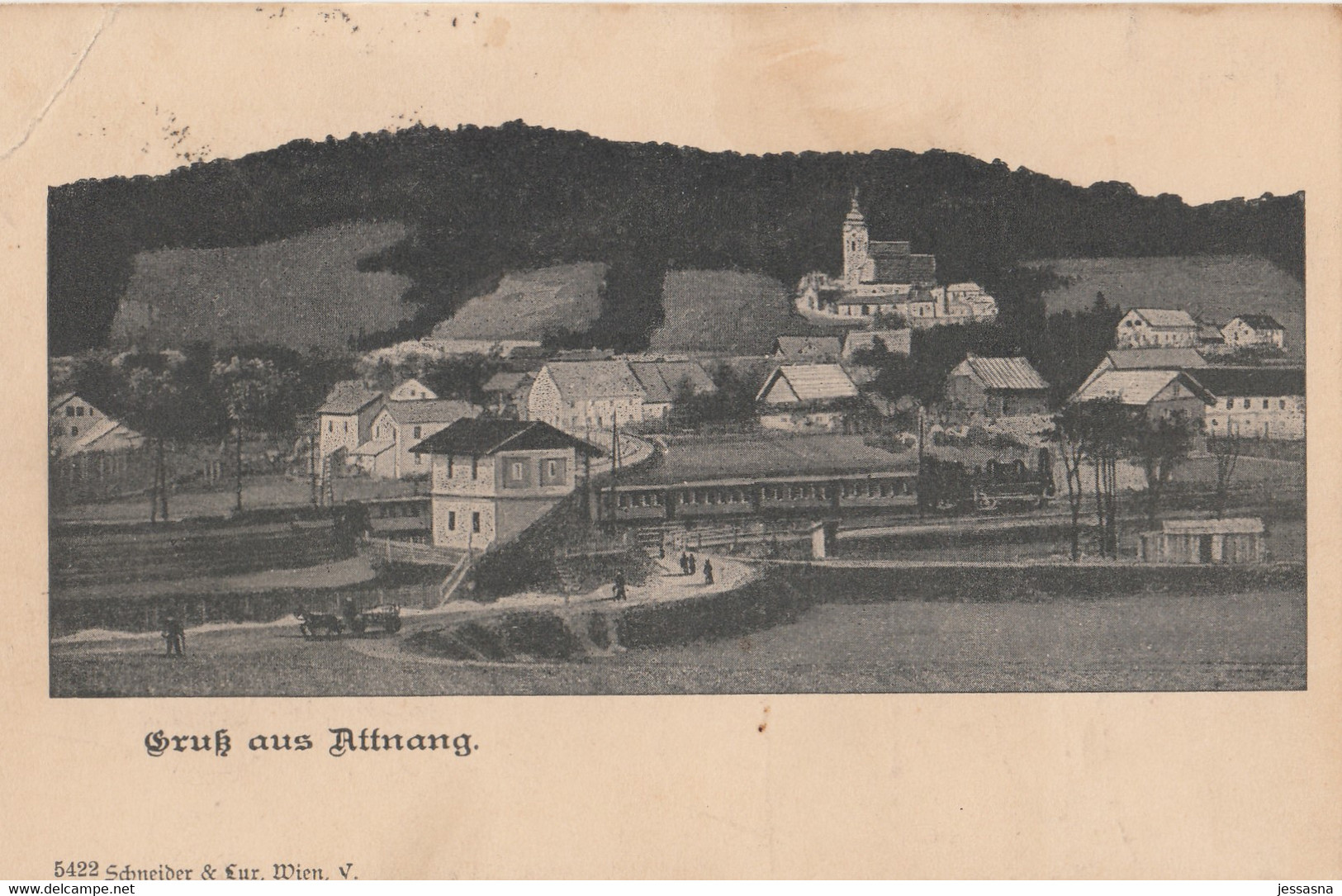 AK - Gruss Aus ATTNANG - Ortspanorama 1910 - Attnang-Pucheim